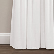 Cargar imagen en el visor de la galería, Linen Button Lined 100% Blackout Window Curtain Panel
