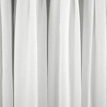 Load image into Gallery viewer, Linen Button Lined 100% Blackout Window Curtain Panel
