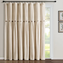 Carregar imagem no visualizador da galeria, Linen Button Window Curtain Panel
