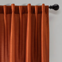 Carregar imagem no visualizador da galeria, Prima Back Tab Rod Pocket Window Curtain Panel Set
