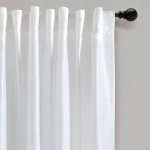 Load image into Gallery viewer, Prima Back Tab Rod Pocket Window Curtain Panel Set
