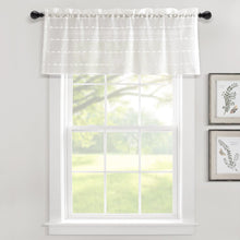 Load image into Gallery viewer, Farmhouse Textured Sheer Valance
