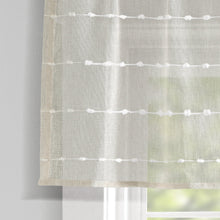 Load image into Gallery viewer, Farmhouse Textured Sheer Valance
