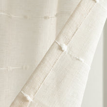 Load image into Gallery viewer, Farmhouse Textured Sheer Valance
