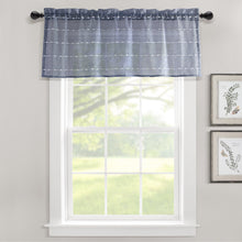 Cargar imagen en el visor de la galería, Farmhouse Textured Sheer Valance
