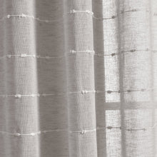 Load image into Gallery viewer, Farmhouse Textured Sheer Valance
