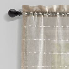 Load image into Gallery viewer, Farmhouse Textured Sheer Valance
