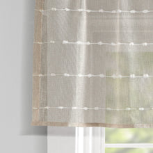 Load image into Gallery viewer, Farmhouse Textured Sheer Valance
