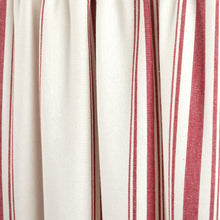 Load image into Gallery viewer, Farmhouse Stripe Yarn Dyed Recycled Cotton Blend Valance
