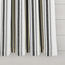 Load image into Gallery viewer, Farmhouse Stripe Yarn Dyed Recycled Cotton Blend Window Curtain Panel Set
