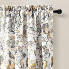 Carregar imagem no visualizador da galeria, Cynthia Jacobean Light Filtering Window Curtain Set
