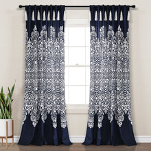 Load image into Gallery viewer, Boho Medallion Window Curtain Panel Set
