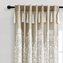 Load image into Gallery viewer, Boho Medallion Window Curtain Panel Set
