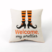 Load image into Gallery viewer, Welcome My Pretties Decorative Pillow
