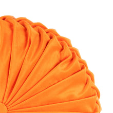 Cargar imagen en el visor de la galería, Round Pleated Soft Velvet Throw Pillow
