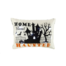 Load image into Gallery viewer, Sweet Haunted Home LED Decorative Pillow
