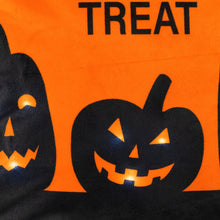 Load image into Gallery viewer, Trick Or Treat Pumpkin LED Decorative Pillow
