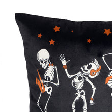 Load image into Gallery viewer, Rocking Skeleton Decorative Pillow
