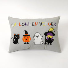 Load image into Gallery viewer, Halloween Heroes Decorative Pillow
