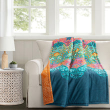 Load image into Gallery viewer, Boho Chic Reversible Throw
