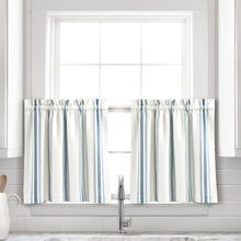 Load image into Gallery viewer, Farmhouse Stripe Yarn Dyed Recycled Cotton Blend Kitchen Tiers Set
