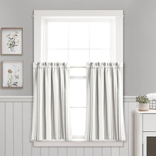 Load image into Gallery viewer, Farmhouse Stripe Yarn Dyed Recycled Cotton Blend Kitchen Tiers Set
