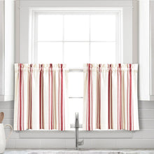 Cargar imagen en el visor de la galería, Farmhouse Stripe Yarn Dyed Recycled Cotton Blend Kitchen Tiers Set
