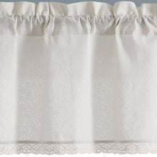 Load image into Gallery viewer, Rosalie Faux Linen Valance
