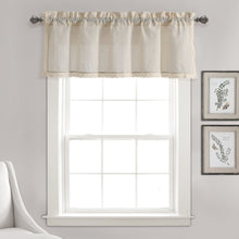 Carregar imagem no visualizador da galeria, Rosalie Faux Linen Valance
