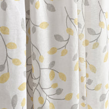 Carregar imagem no visualizador da galeria, Linen Button Botanical Garden Window Curtain Panel
