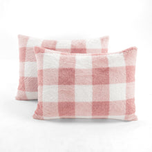 Cargar imagen en el visor de la galería, Plaid Ultra Soft Faux Fur All Season Comforter Set
