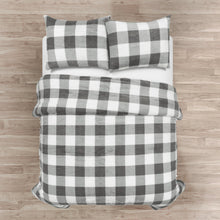 Load image into Gallery viewer, Plaid Ultra Soft Faux Fur All Season Comforter Set
