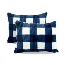 Cargar imagen en el visor de la galería, Plaid Ultra Soft Faux Fur All Season Comforter Set
