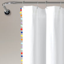 Load image into Gallery viewer, Pom Pom Shower Curtain
