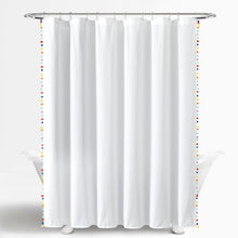 Load image into Gallery viewer, Pom Pom Shower Curtain
