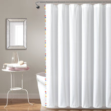 Load image into Gallery viewer, Pom Pom Shower Curtain
