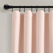 Load image into Gallery viewer, Allison Ruffle 100% Blackout Window Curtain Panel
