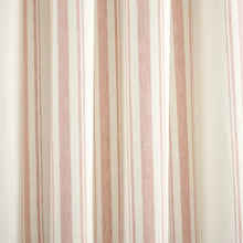 Load image into Gallery viewer, Farmhouse Stripe Yarn Dyed Recycled Cotton Blend Window Curtain Panel Set
