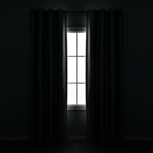 Carregar imagem no visualizador da galeria, Grommet Sheer With Insulated Blackout Lining Curtain Panel Set
