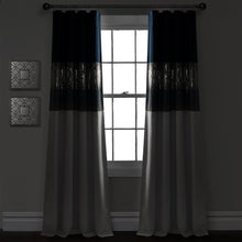 Load image into Gallery viewer, Night Sky 100% Blackout Window Curtain Panel
