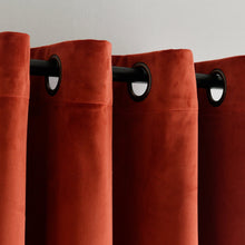 Carregar imagem no visualizador da galeria, Prima Velvet Solid 100% Blackout Window Curtain Panel
