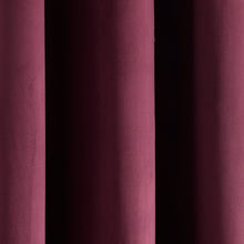 Load image into Gallery viewer, Prima Velvet Solid 100% Blackout Window Curtain Panel
