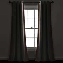 Cargar imagen en el visor de la galería, Block Border Blackout Window Curtain Panel
