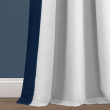 Cargar imagen en el visor de la galería, Block Border Blackout Window Curtain Panel
