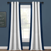 Carregar imagem no visualizador da galeria, Block Border Blackout Window Curtain Panel
