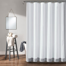 Cargar imagen en el visor de la galería, Block Border Shower Curtain
