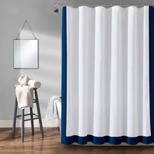 Cargar imagen en el visor de la galería, Block Border Shower Curtain
