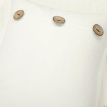 Load image into Gallery viewer, Linen Button Comforter 5 Piece Set
