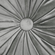 Cargar imagen en el visor de la galería, Round Pleated Soft Velvet Throw Pillow
