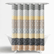 Cargar imagen en el visor de la galería, Bohemian Stripe Shower Curtain
